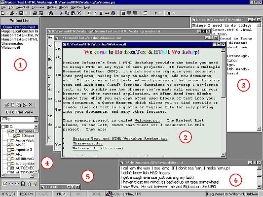  HTML Project Workshop Screenshot